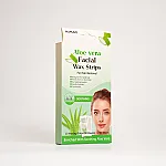 Aloe vera facial wax strips - 20 wax strips